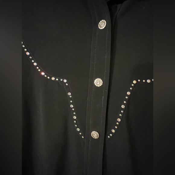 Vintage 90s Rodeo Shirt Longhorn - Picture 2 of 4